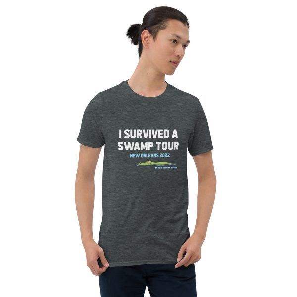"I Survived A Swamp Tour" — Short-Sleeve Man’s T-Shirt