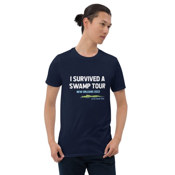 "I Survived A Swamp Tour" — Short-Sleeve Man’s T-Shirt