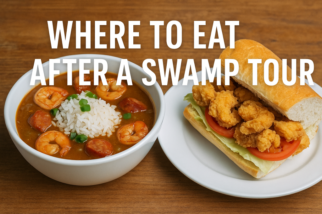 Where to Eat After a Swamp Tour